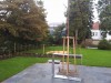 Výstavba lanového a sportovního hřiště na zahradě RD  foto